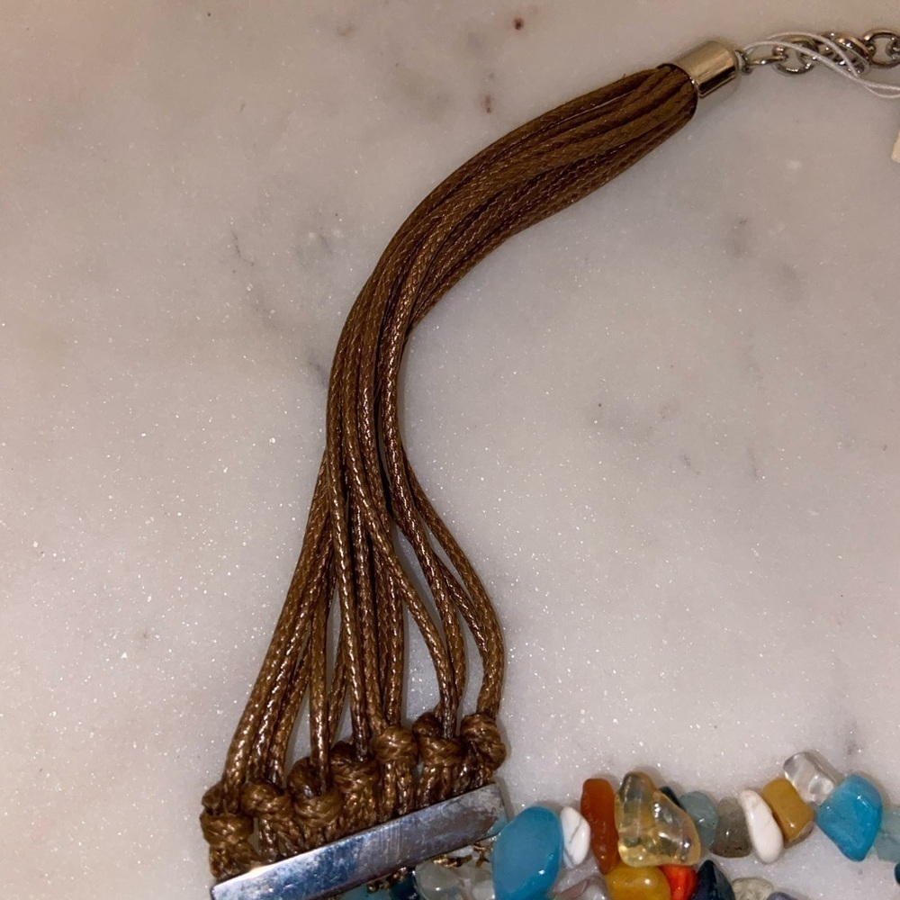 Kenneth Cole multi-strand beaded necklace - Picture 3 of 4